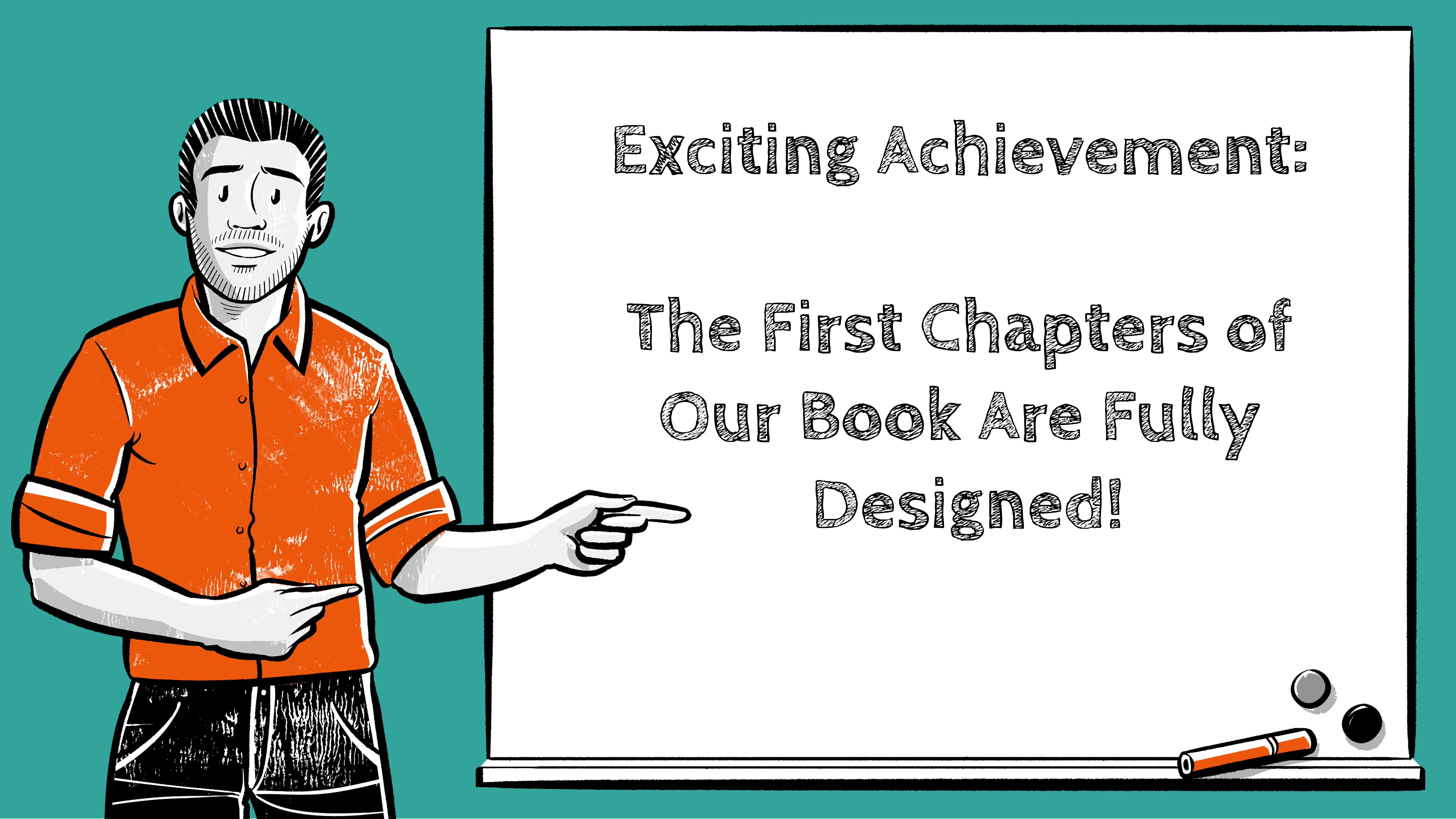 Exciting Achievement: The First Chapters of Our Book Are Fully Designed!